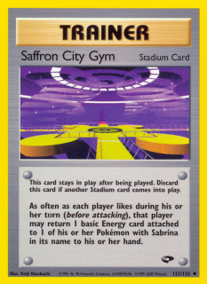 Saffron City Gym 122/132