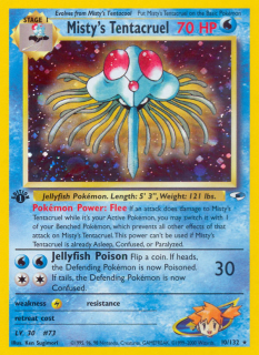Misty's Tentacruel 10/132 (1st Edition)