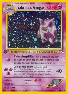 Sabrina's Gengar 14/132 (1st Edition)