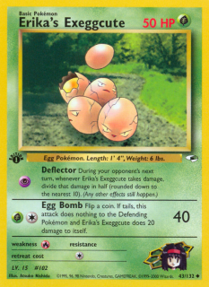 Erika's Exeggcute 43/132 (1st Edition)