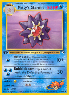 Misty's Starmie 56/132 (1st Edition)