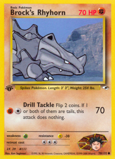 Brock's Rhyhorn 70/132 (1st Edition)