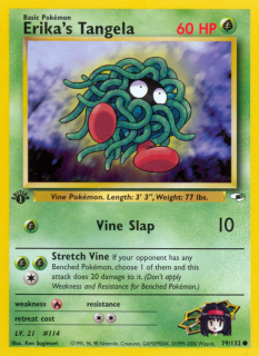 Erika's Tangela 79/132 (1st Edition)