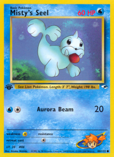 Misty's Seel 88/132 (1st Edition)
