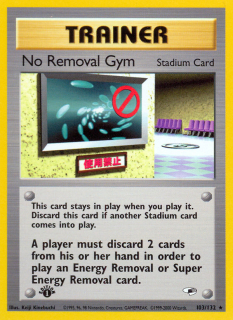 No Removal Gym 103/132 (1st Edition)