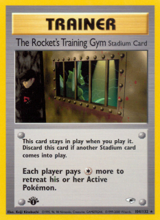 The Rocket's Training Gym 104/132 (1st Edition)