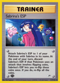 Sabrina's ESP 117/132 (1st Edition)