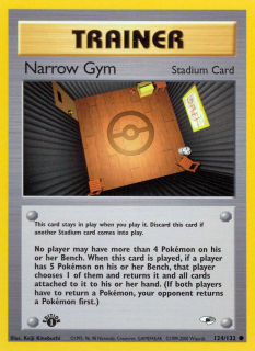 Narrow Gym 124/132 (1st Edition)