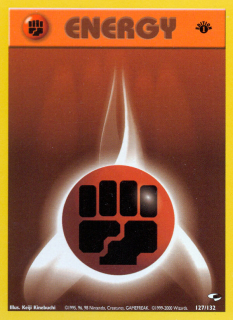 Fighting Energy 127/132 (1st Edition)