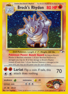 Brock's Rhydon 2/132