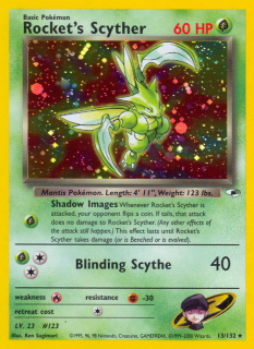 Rocket's Scyther 13/132