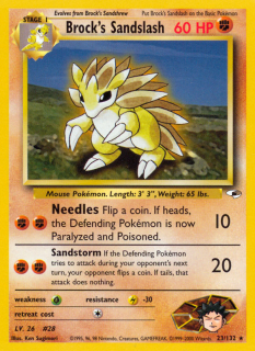 Brock's Sandslash 23/132