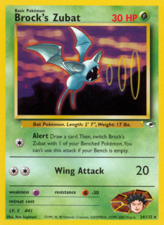 Brock's Zubat 24/132