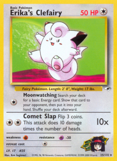 Erika's Clefairy 25/132