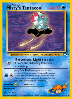 Misty's Tentacool 32/132