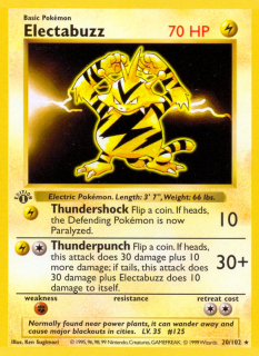 Electabuzz 20/102 (1st Edition)