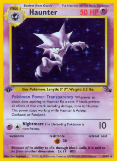 Haunter 6/62 (1st Edition)