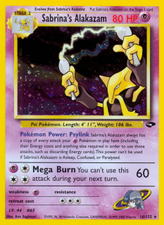 Sabrina's Alakazam 16/132
